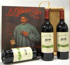 Červené víno 3 Reserva 904  en caja de madera
