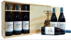 Červené víno 6 Viña Ardanza 2015  en caja de madera