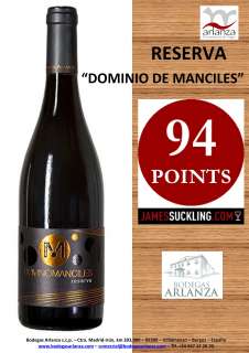 Červené víno Dominio de Manciles, Reserva