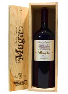 Červené víno Muga  Magnum en caja de madera