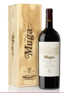 Červené víno Muga  Selección Especial Magnum en caja de madera