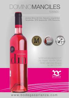 Růžové víno Dominio de Manciles, Rosado